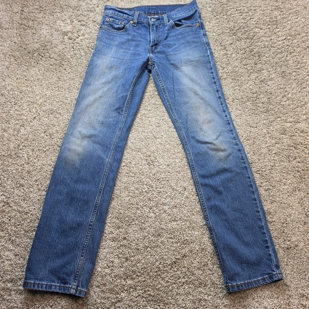 Levi's 511 Slim Fit Jeans Mens 30x32 Blue Casual Athletic Outdoor 04511-6000